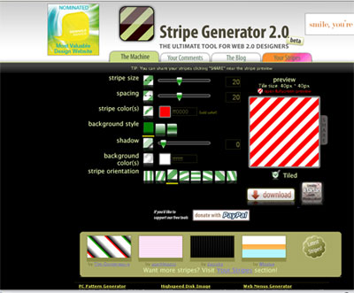 Stripe Generator